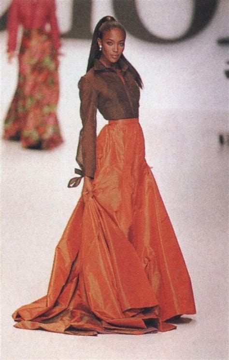 naomi campbell 1997 christian dior|Model Naomi Campbell walks the runway in the Christian Dior .